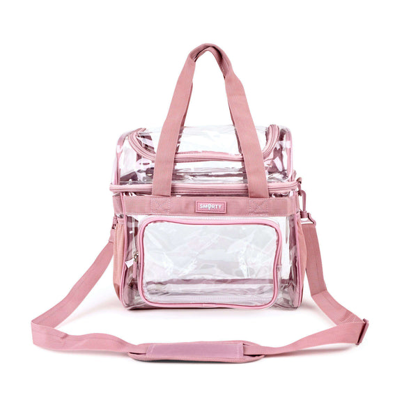 Buy Wholesale China Customized Heavy Duty Shoulder Crossbody Waterproof  Lunch Tote Pink Transparent Pvc Clear Lunch Bag For Kids Women & Clear Lunch  Tote at USD 4.9