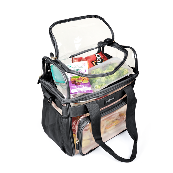 Large heavy duty clear lunch bag shop