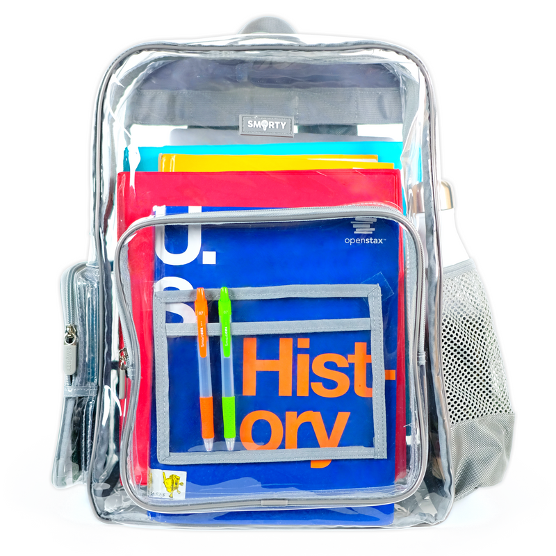 Heavy duty clear backpacks deals